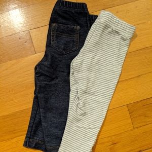 Set of 2 Carter's Leggings